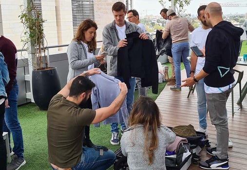 קפיטוליס בפעילות התנדבותית, צילום: קפיטוליס